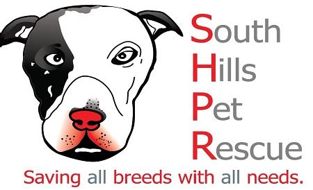 South hills pet rescue - South Hills Pet Rescue is a 501(c)3 organization. Tax ID: 46-5444195. Mail: P.O. Box 224, Monaca, PA 15061 Rescue: 15 Old 88, South Park, PA 15129 724-622-0434 shpr88@yahoo.com. Hours of Operation Sunday: By appointment only Monday: By appointment only Tuesday: By appointment only